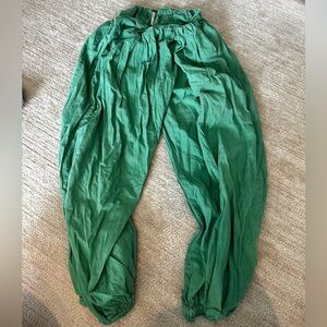 Free People Green Harem Pants
